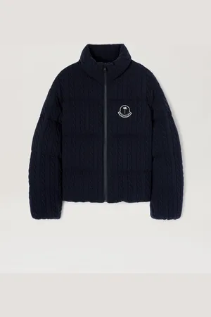Palm Angels Austru Down Jacket Moncler X - Moncler X Navy Blue - No Color 1