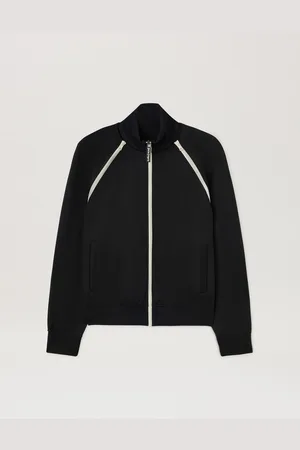 Palm Angels Track Jacket - Man Coats & Jackets Black - Black L
