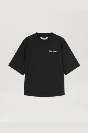 Palm Angels Multicolor Band Track T-shirt - Kids Boy Clothing Black Off White 10