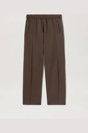 Palm Angels Curved Logo Track Pants - Man Tracksuits Vintage Black - Off White L
