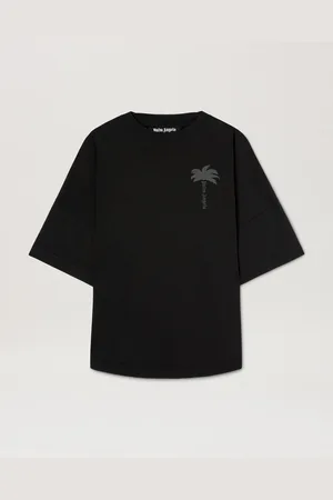Palm Angels Palms Over T-shirt - Man T-shirts & Polo Vintage Black - Vintage Black L