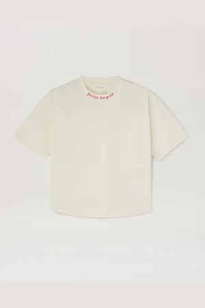 Palm Angels Classic And Overlogo T-shirt - Kids Girl Clothing Butter Cherry 10