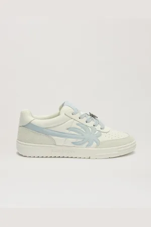Palm Angels Palm University Sneaker - Man Sneakers White - Baby Blue 38