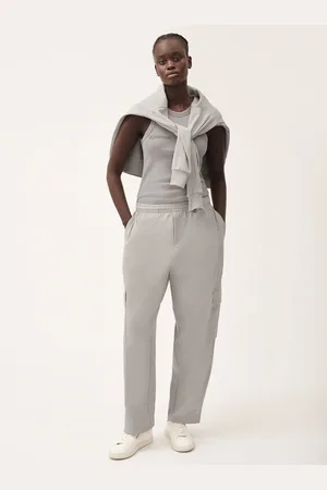 The Pangaia Womens Double Jersey Cargo Sweatpants— - XXS