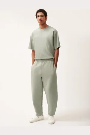 The Pangaia Mens DNA Barrel-Leg Sweatpants— - XS