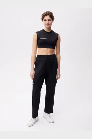 The Pangaia Womens Double Jersey Cargo Sweatpants— - XXS