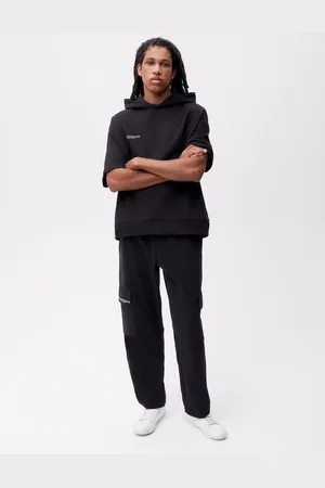 The Pangaia Mens Double Jersey Cargo Sweatpants— - XXS