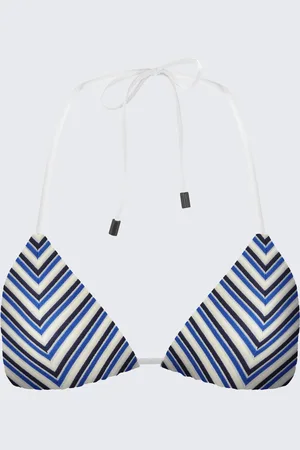 Perfect Moment Womens Salinas Bikini Top, , Blue / White, M