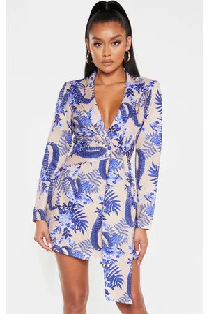 Prettylittlething best sale blazer dress