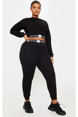 PRETTYLITTLETHING Women Sweats - Plus Lounge Jogger