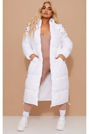 PRETTYLITTLETHING Recycled Petite Maxi Puffer Coat