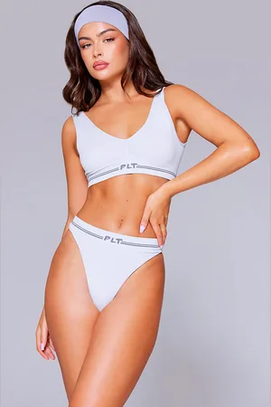 PRETTYLITTLETHING Seamless Ribbed Bra