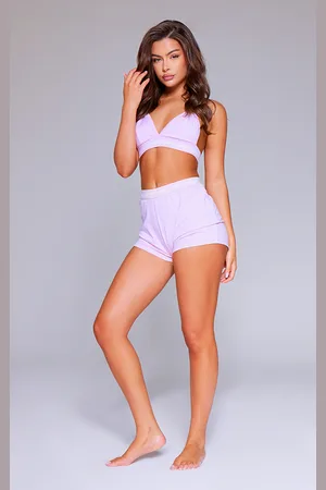 PRETTYLITTLETHING Tape PJ Shorts
