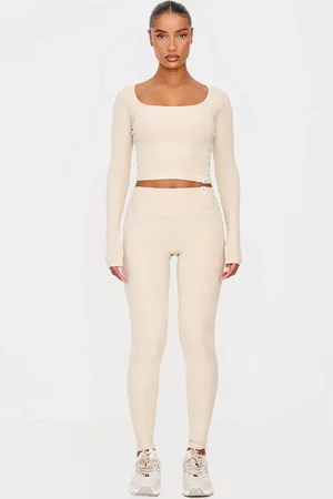 PRETTYLITTLETHING Brushed Rib Under Layer Leggings