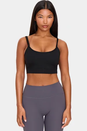 PRETTYLITTLETHING Sculpt Double Strap Padded Sports Bra