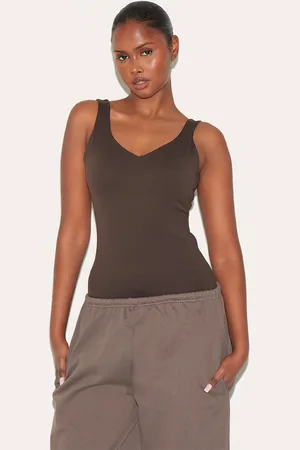 PRETTYLITTLETHING Ultimate Sculpt Padded Longline Sports Bra