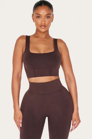 PRETTYLITTLETHING Shape Sculpt Active Cupped Long Line Sports Bra
