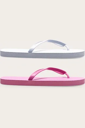 PRETTYLITTLETHING & Pink Flip Flop 2 Pack