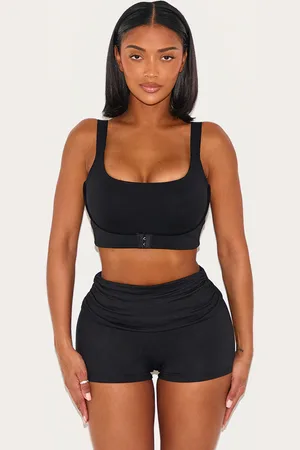 PRETTYLITTLETHING Shape Active Underbust Support Strap Padded Sports Bra