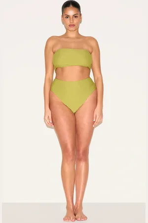 PRETTYLITTLETHING Plus Basic High Waist Bikini Bottom