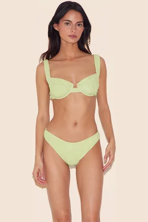 PRETTYLITTLETHING Mini Crinkle Tanga Bikini Bottoms