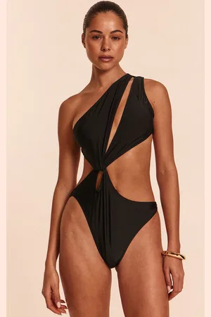 PRETTYLITTLETHING Loop One Shoulder Swimsuit