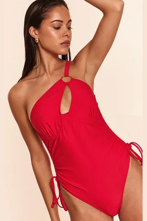 PRETTYLITTLETHING One Shoulder Underwired Swimsuit