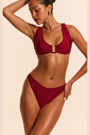 PRETTYLITTLETHING Plunge U Bar Bikini Top