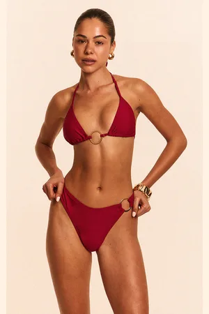 PRETTYLITTLETHING Side O Ring Tanga Bikini Bottoms