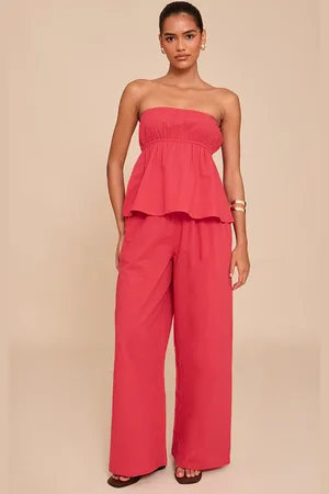 PRETTYLITTLETHING Floaty Wide Leg Pants