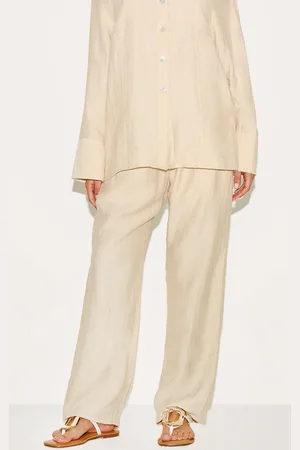 PRETTYLITTLETHING Petite Woven Wide Leg Pants