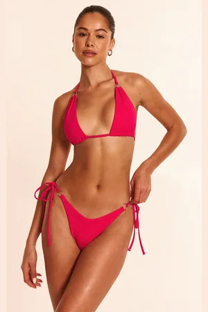 PRETTYLITTLETHING Mini O Ring Tie Side Bikini Bottoms