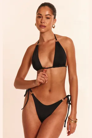 PRETTYLITTLETHING Mini O Ring Tie Side Bikini Bottoms