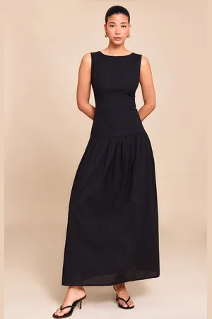 PRETTYLITTLETHING Drop Waist Maxi Dress