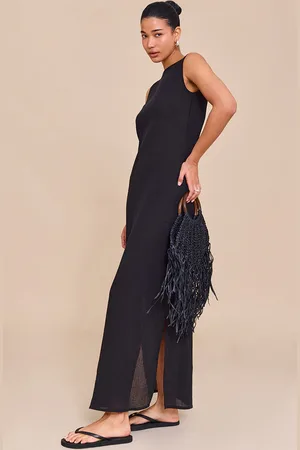 PRETTYLITTLETHING Cheesecloth Sleeveless Midaxi Dress