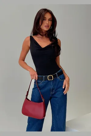 Princess Polly Axton Cowl Neck Bodysuit