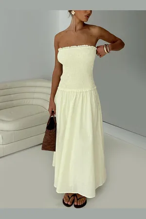 Princess Polly Tinsie Strapless Maxi Dress