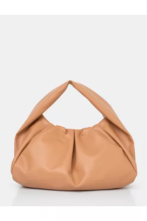 Public Desire Women Shoulder Bags - The Jace Slouched Tan Oversized Shoulder Bag
