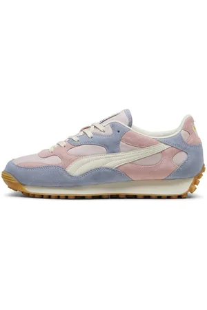 PUMA X KIDSUPER Easy Rider Sneakers in Mauve Mist/Alpine Snow, Size 8