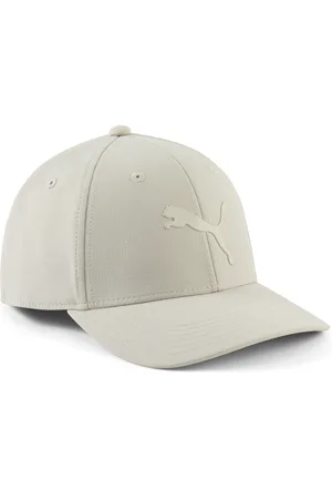 PUMA Addison 2.0 Stretch Fit Cap in Beige, Size L/XL