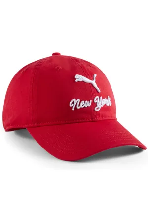 PUMA NYC JumpCat Cap in Red