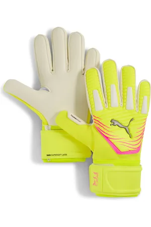 PUMA FUTURE Match NC Soccer Goalkeeper Gloves in Yellow, Size 11