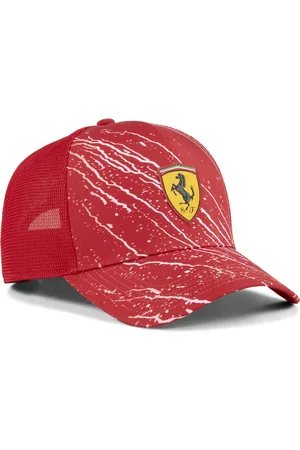 PUMA Ferrari Race Trucker Cap in Red
