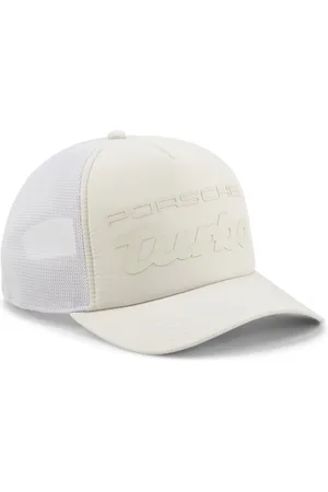 PUMA Porsche Legacy Trucker Cap in Desert Dust, Size Adult