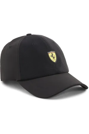 PUMA Scuderia Ferrari Race Cap in Black, Size Adult