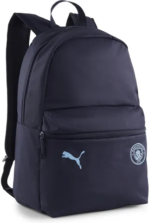 PUMA Manchester City ftblESSENTIALS Backpack in Blue