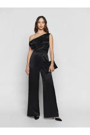 Reformation Annika Silk Jumpsuit