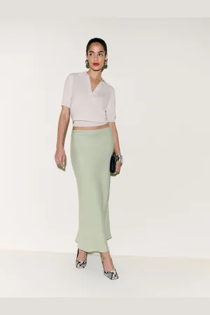 Reformation Layla Linen Skirt