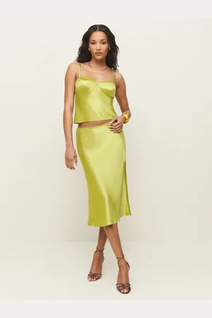 Reformation Sia Silk Two Piece