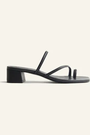 Reformation Meena Toe Ring Block Heel Sandal